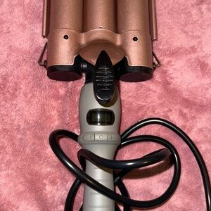 Triple Barrel Hair Waver - Rose Gold